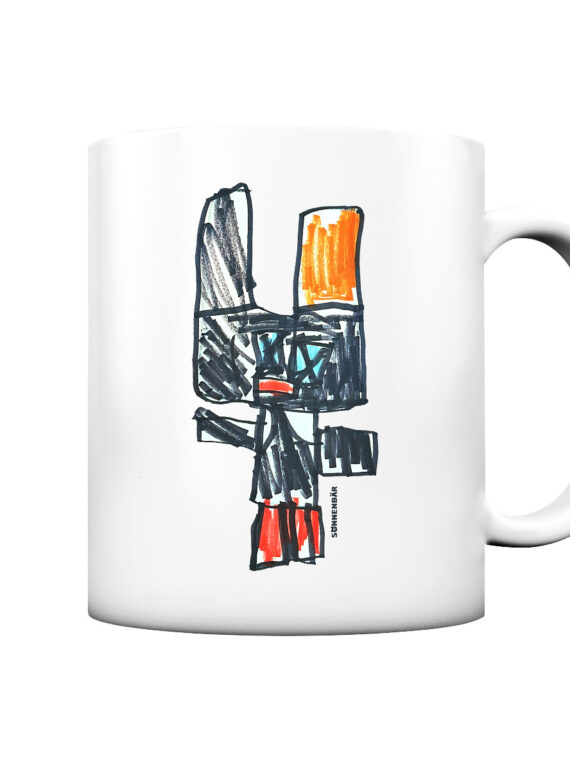 SB:  Sonnenbär 02 - direkt aus Kinderhand - Tasse matt